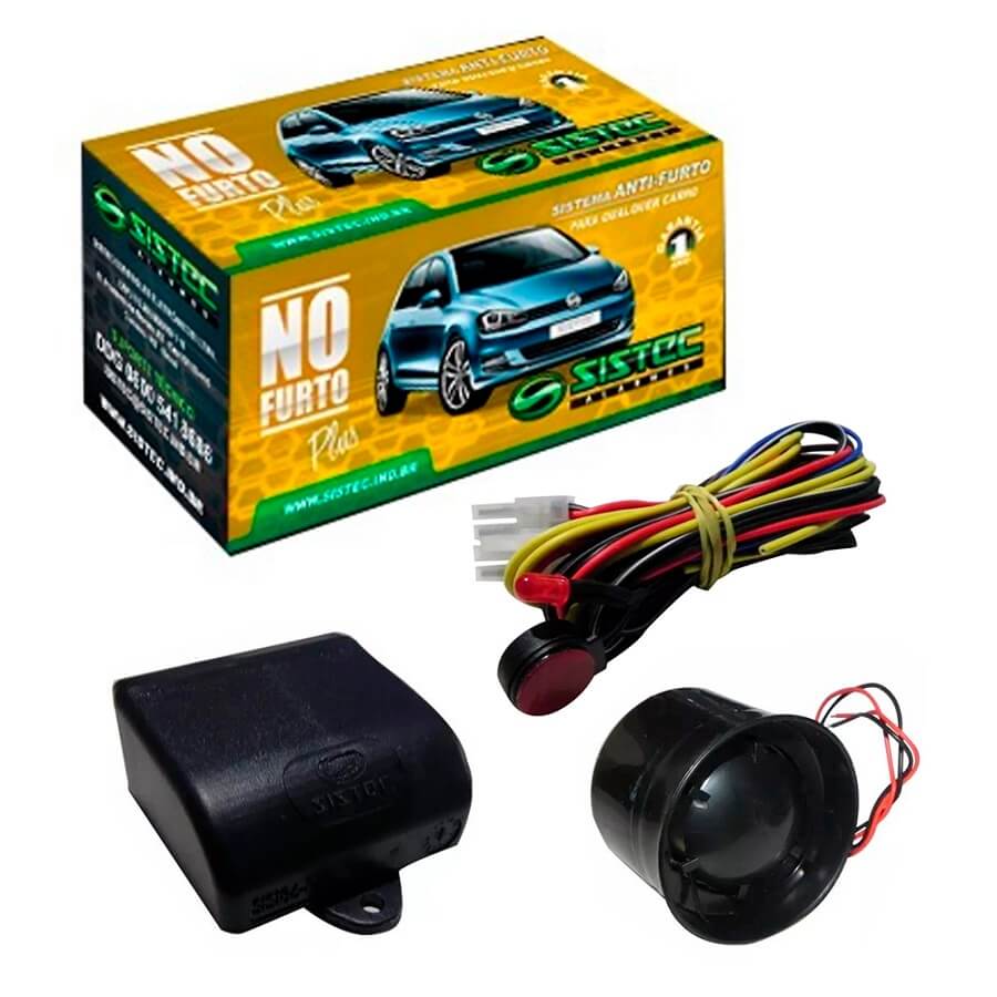 BLOQUEADOR SISTEC MODELO 187 C/LED E SIRENE (NO FURTO)